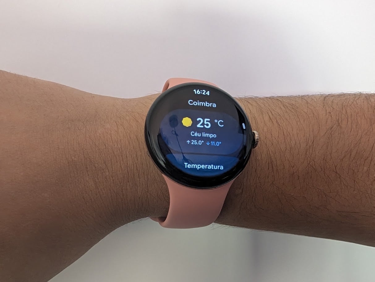 Tempo no Pixel Watch 5