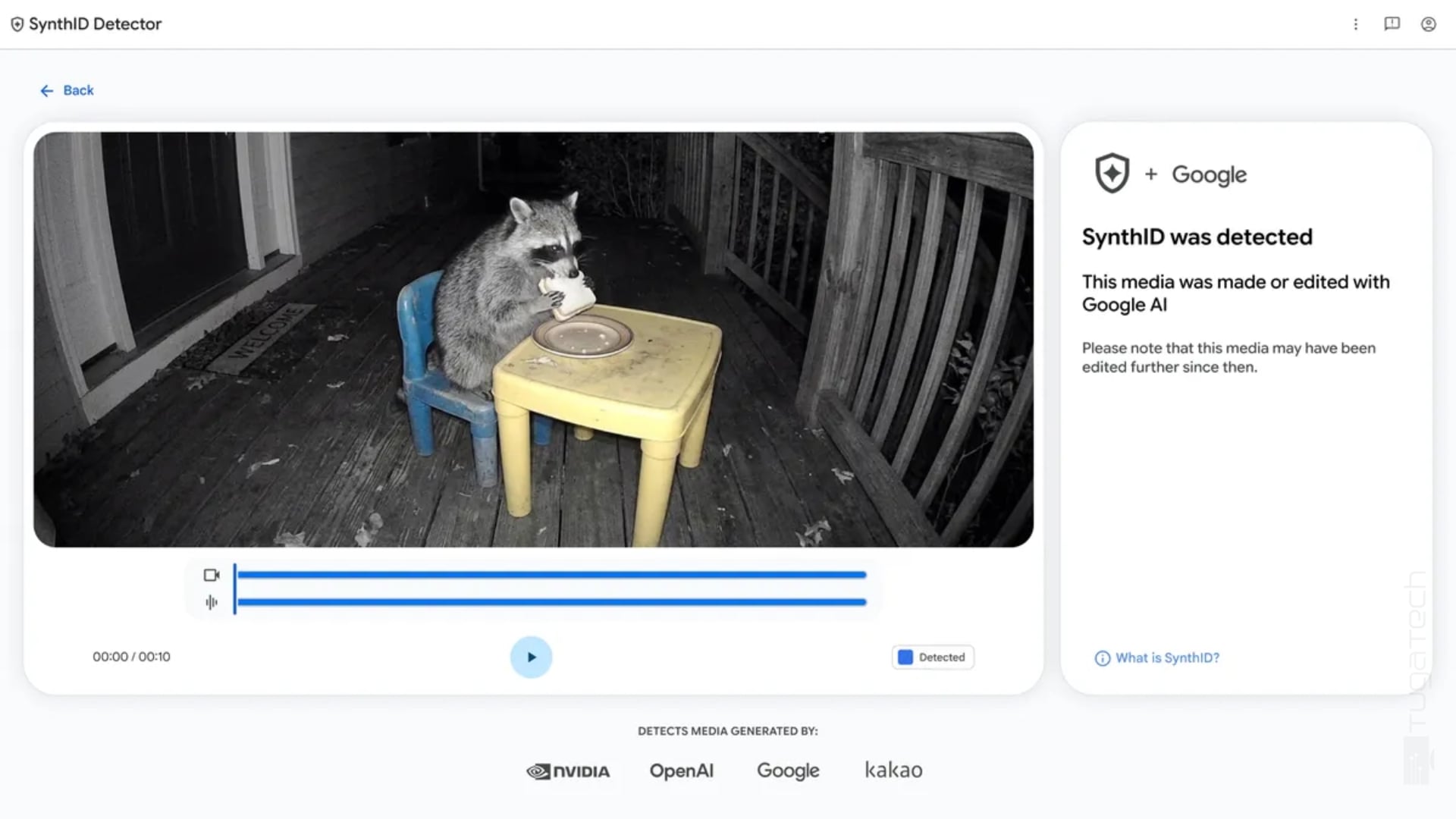 Google e identificador de conteúdos de IA