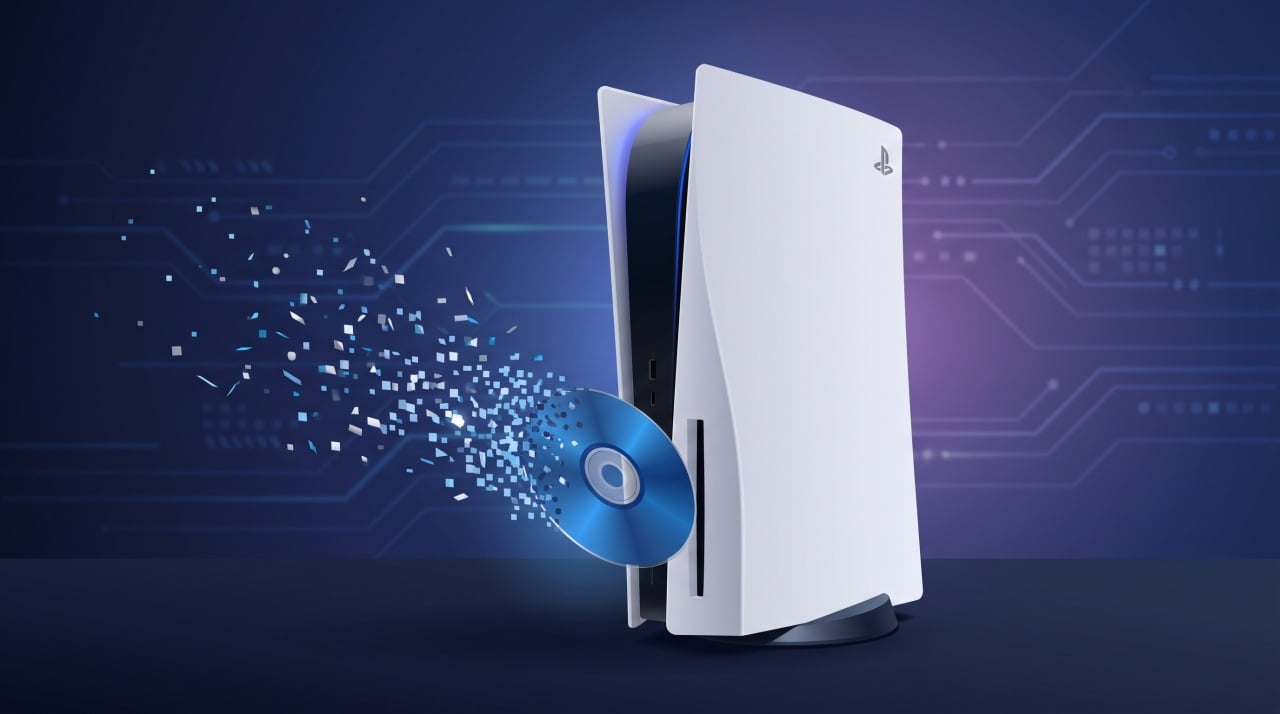 Playstation 5 com disco a desintegrar-se