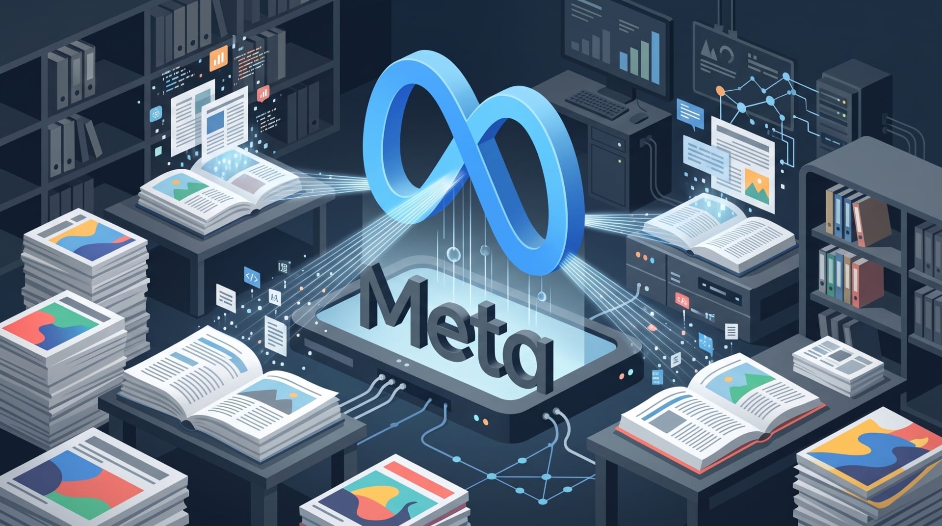 Meta a recolher dados de revistas e jornais