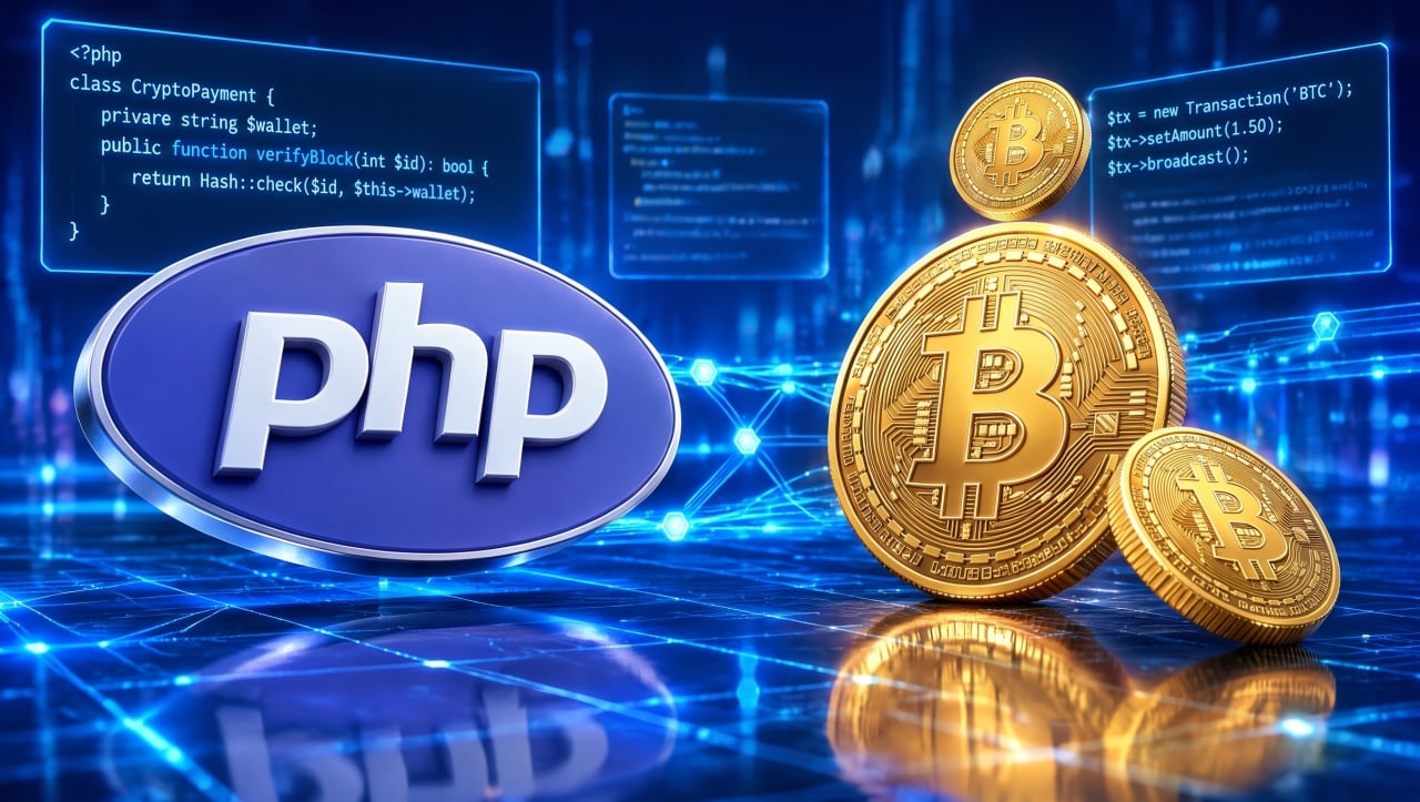 PHP com bitcoins