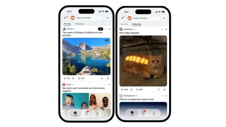 feed do reddit para todos os utilizadores