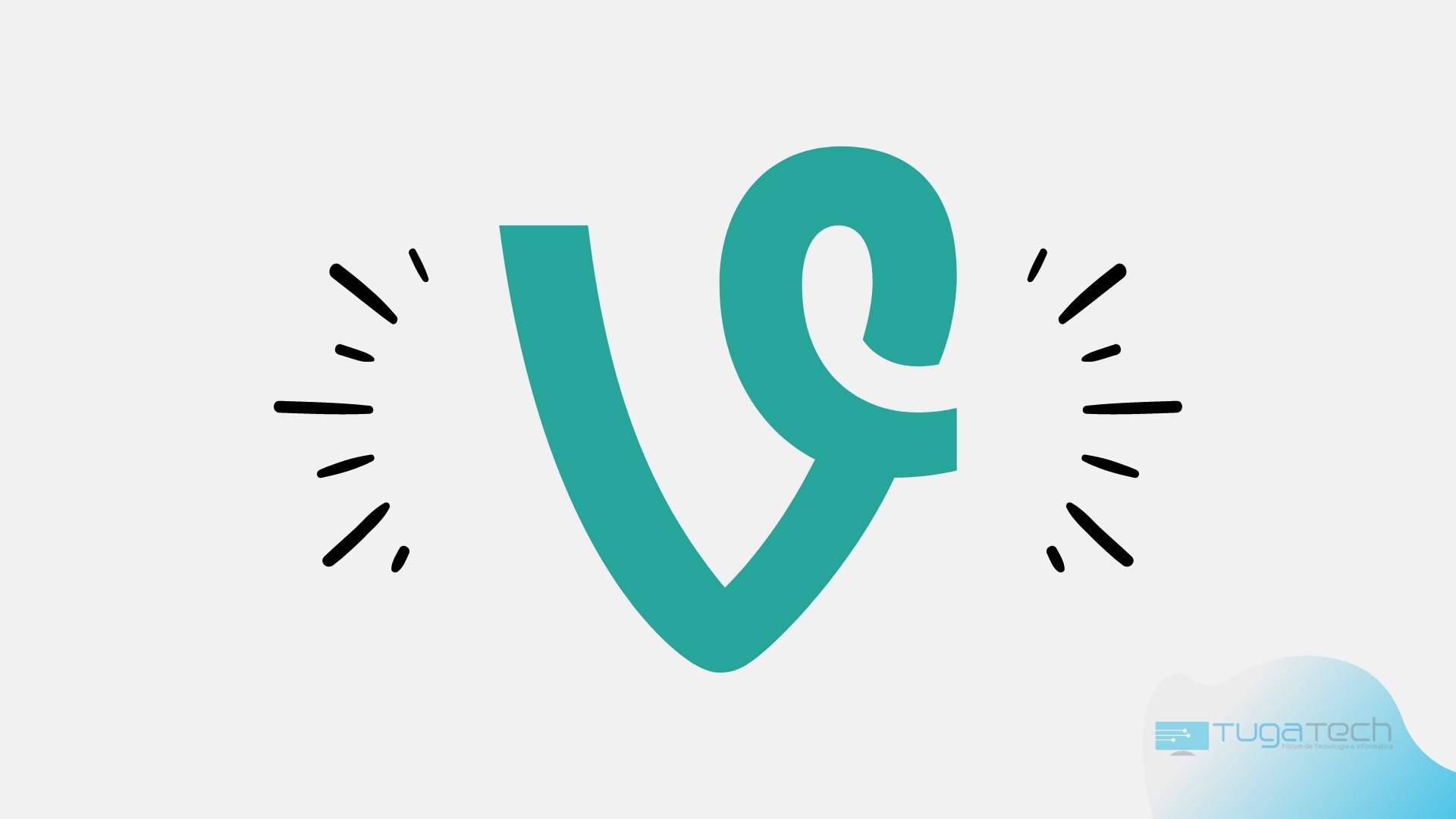 Logo da app Vine