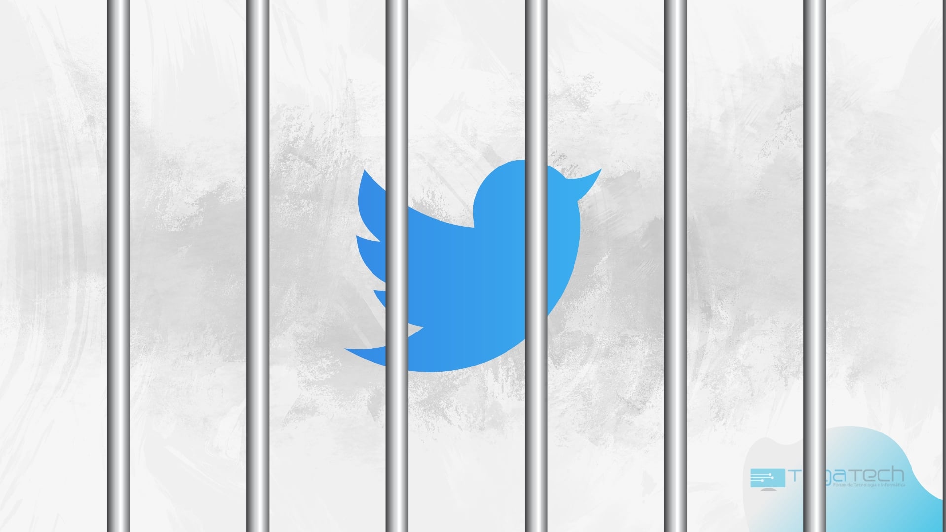 Twitter sobre barras