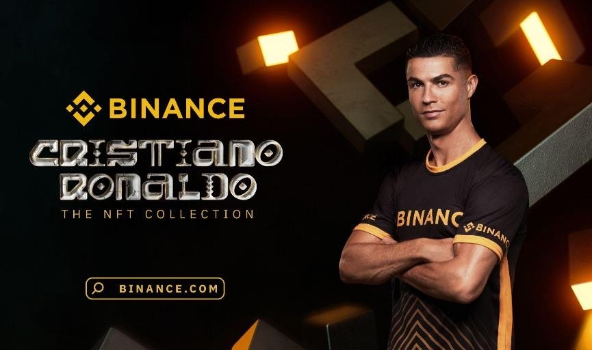 Cristiano Ronaldo com coleção de NFTs