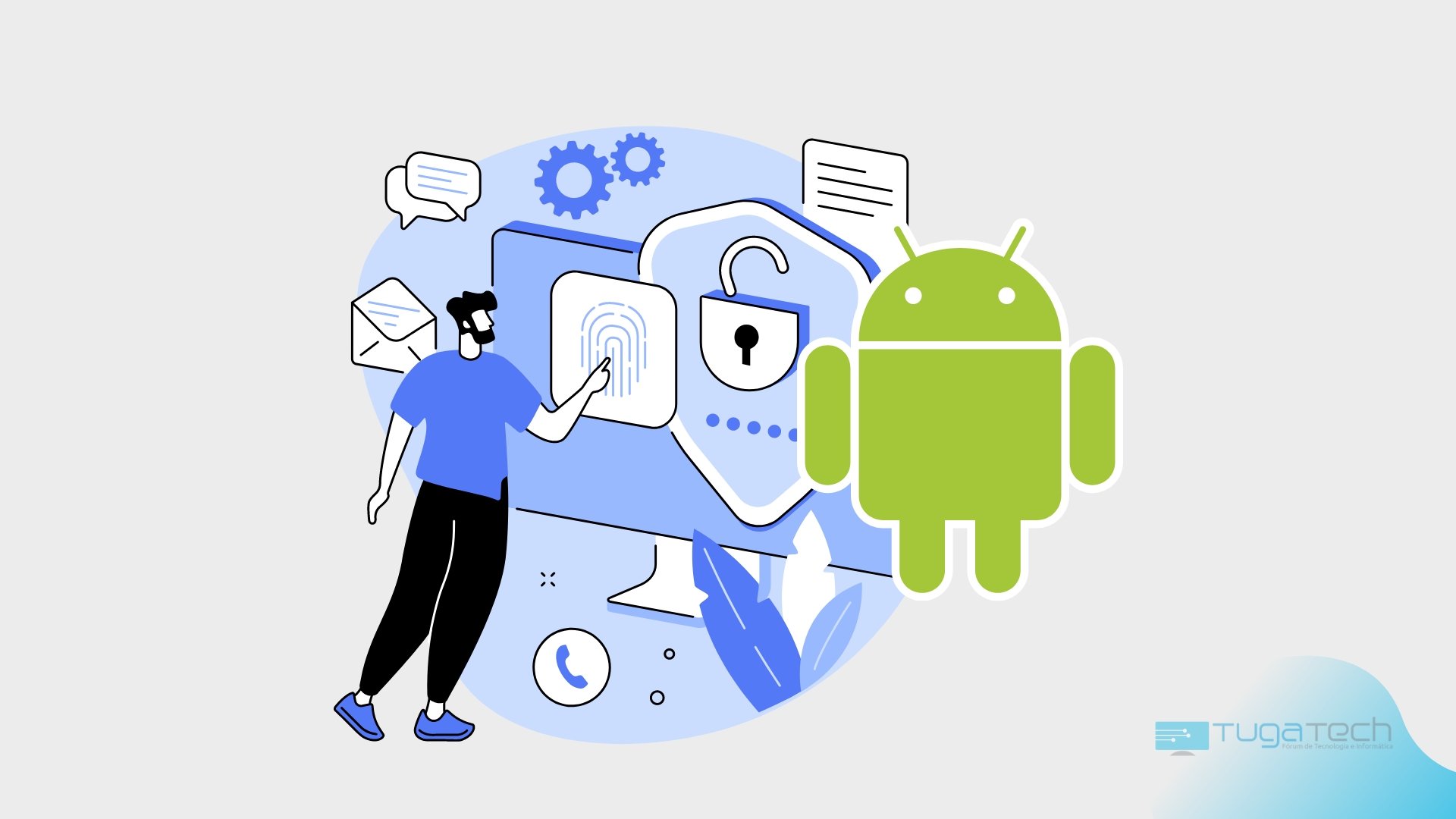 Android com sinais de privacidade