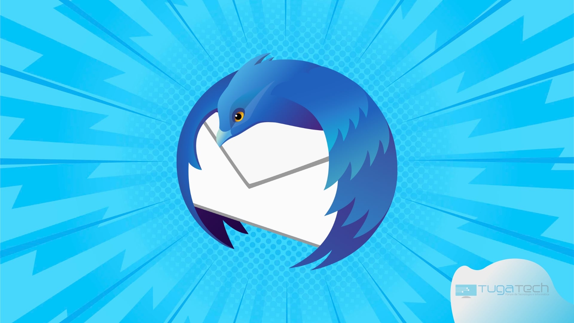 Thunderbird logo do cliente de email