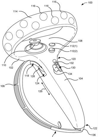 imagem da patente do comando da valve