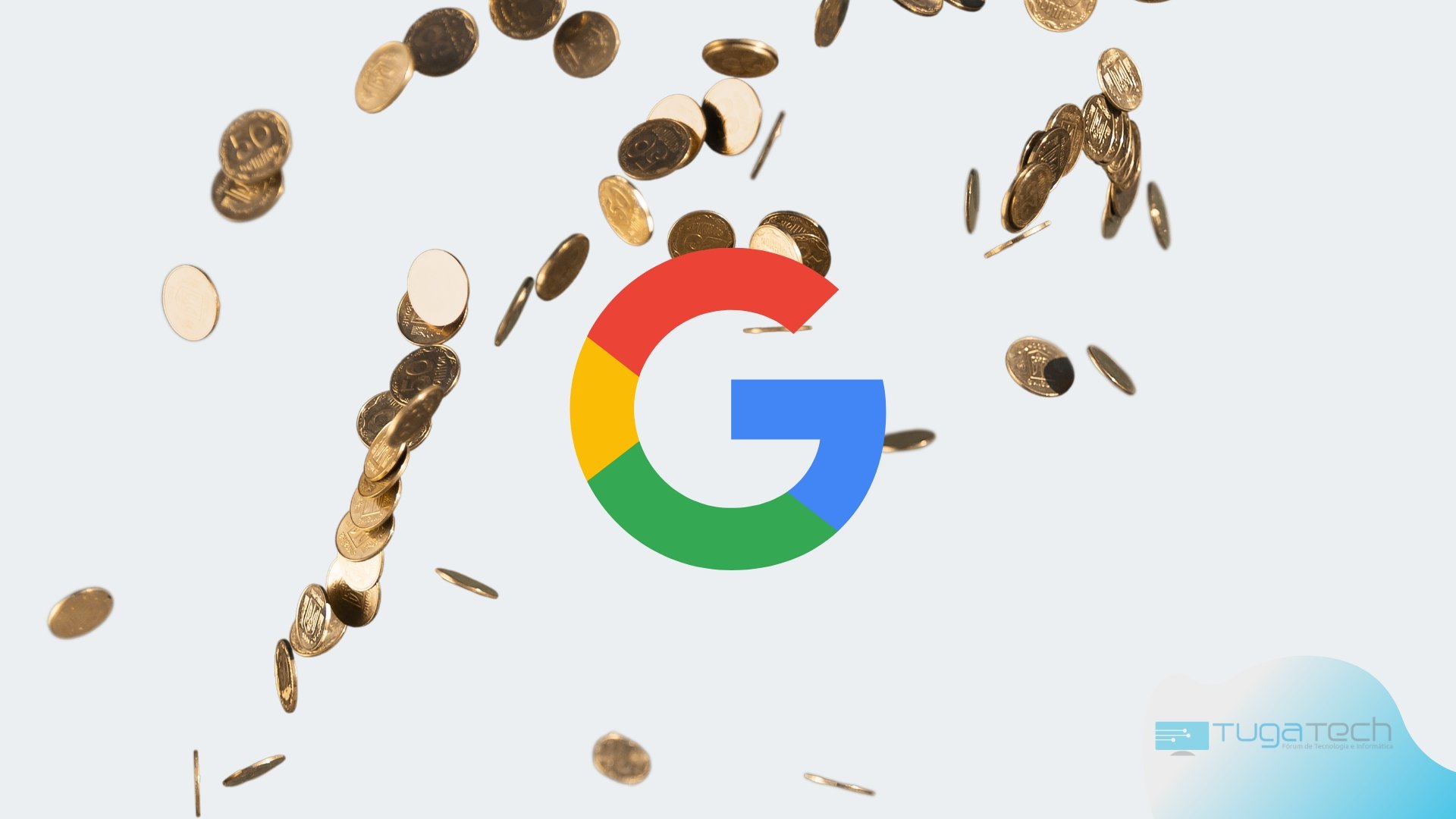 Google sobre moedas