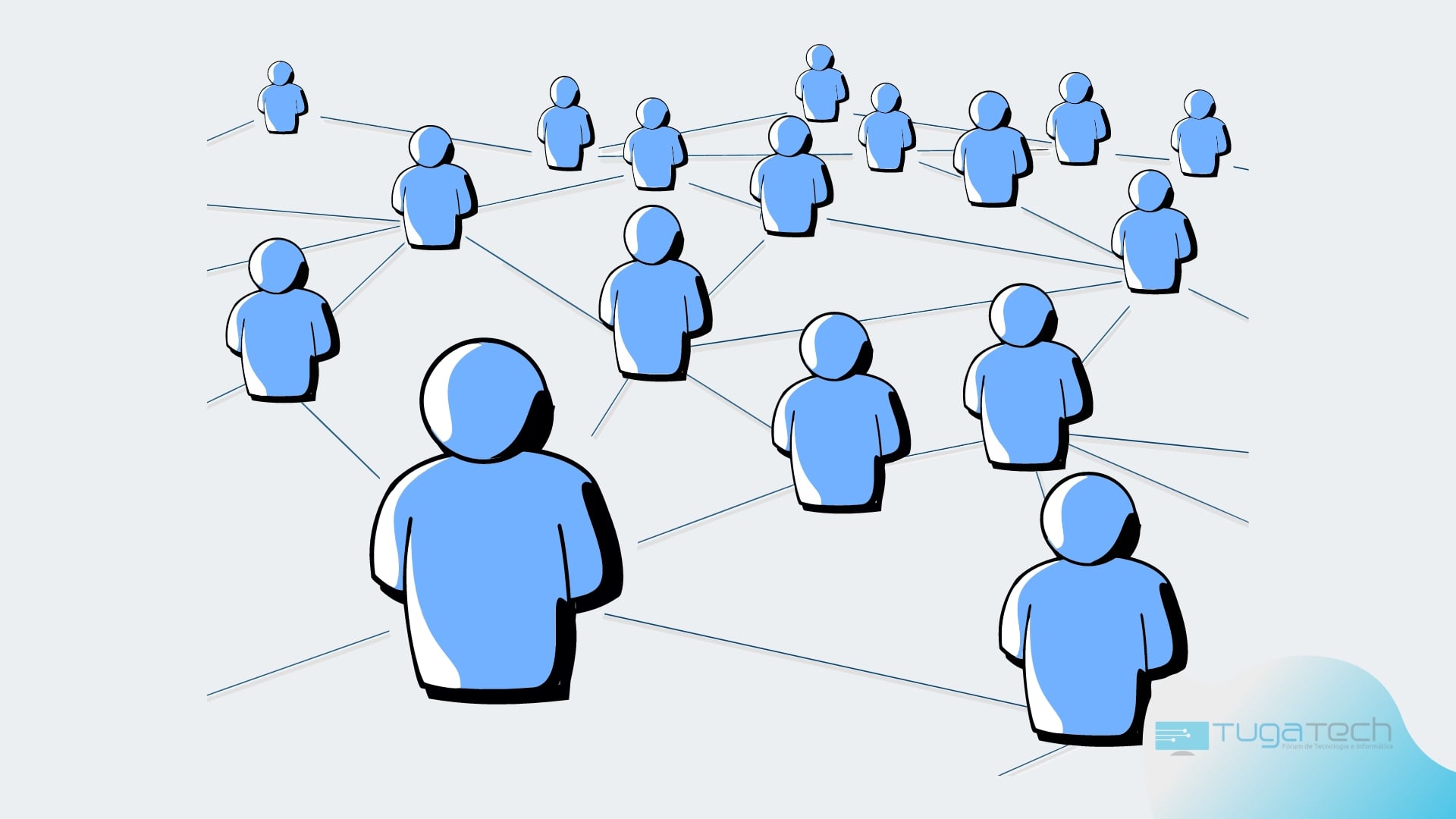Rede social com utilizadores