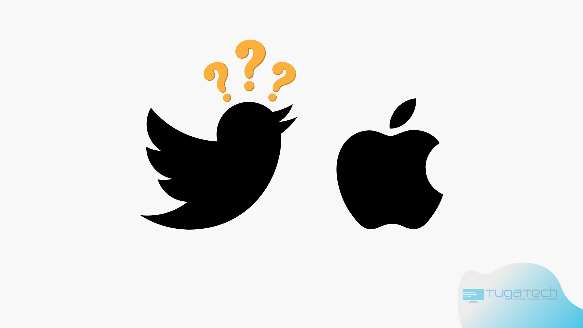 Apple e Twitter confuso
