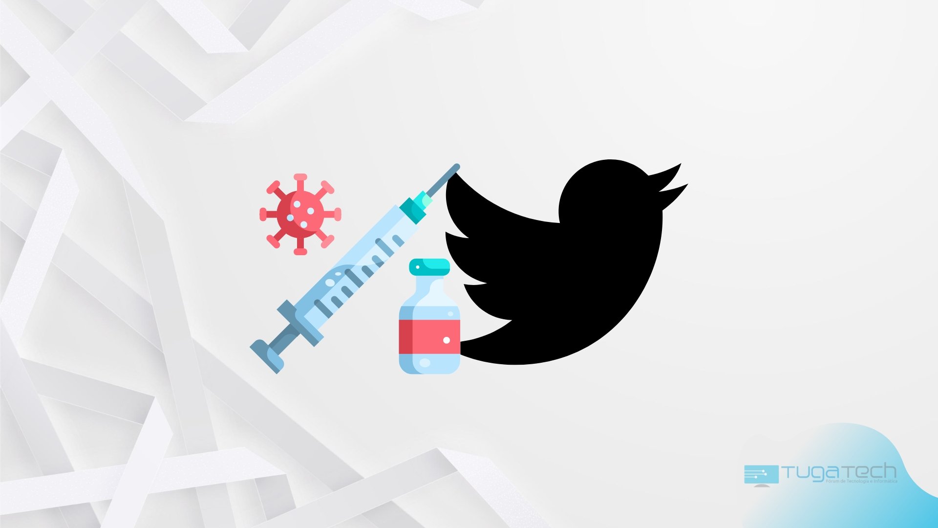 Twitter com vírus e vacina