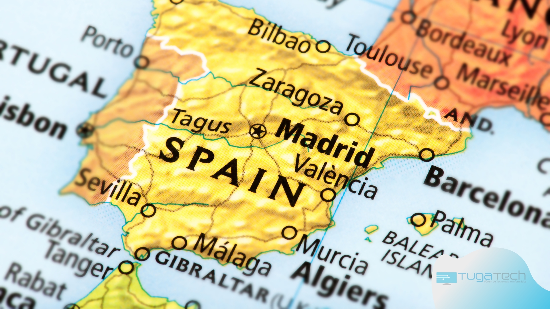 Mapa mundo de espanha