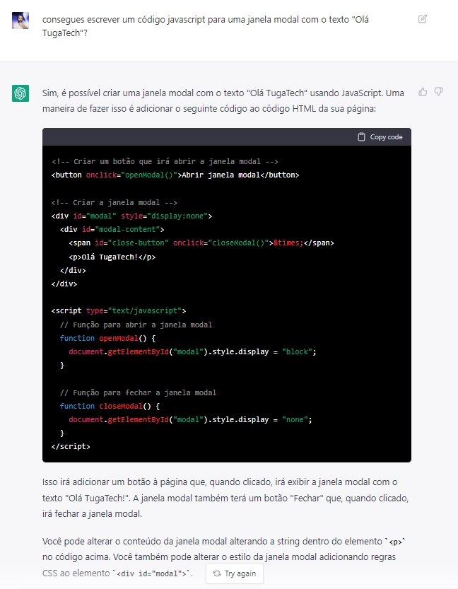 código html criado pelo bot