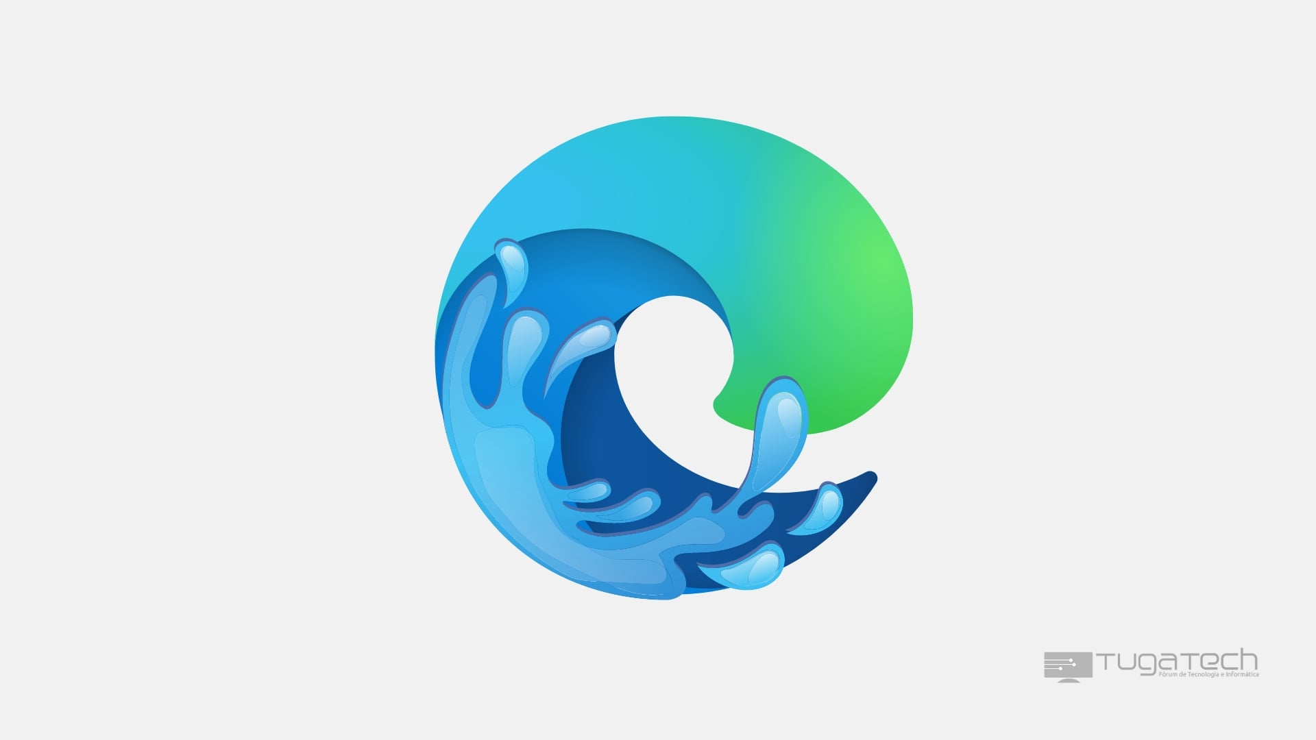 Edge logo do navegador