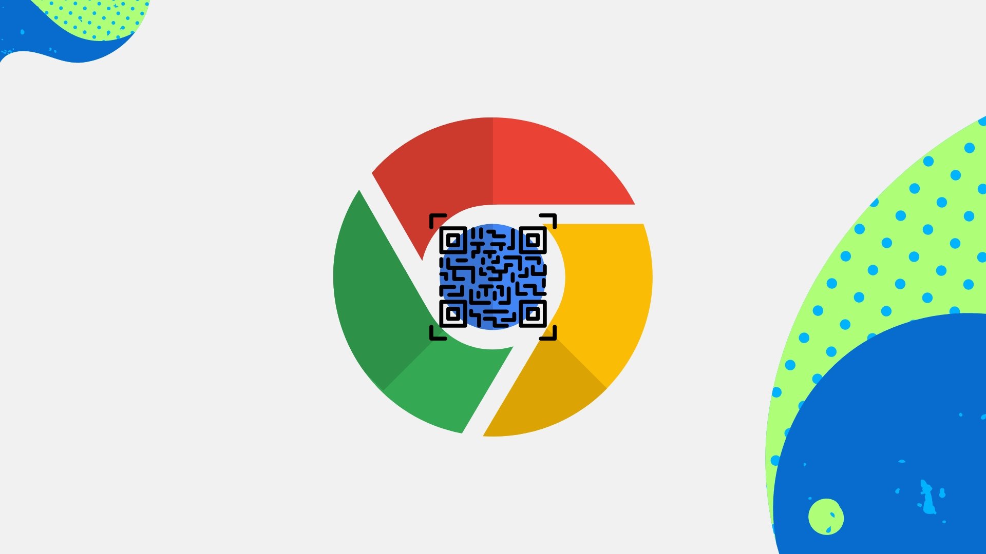 Google Chrome com código QR para passkey