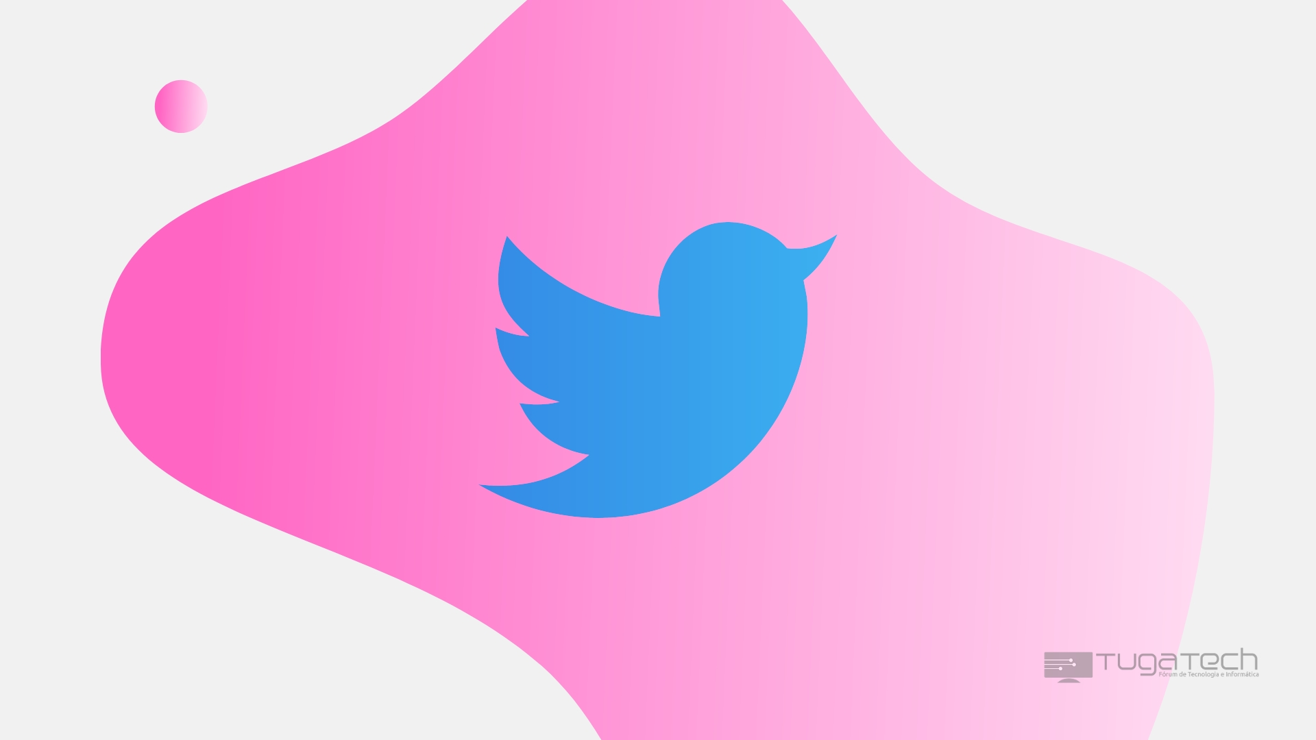 Twitter logo da plataforma