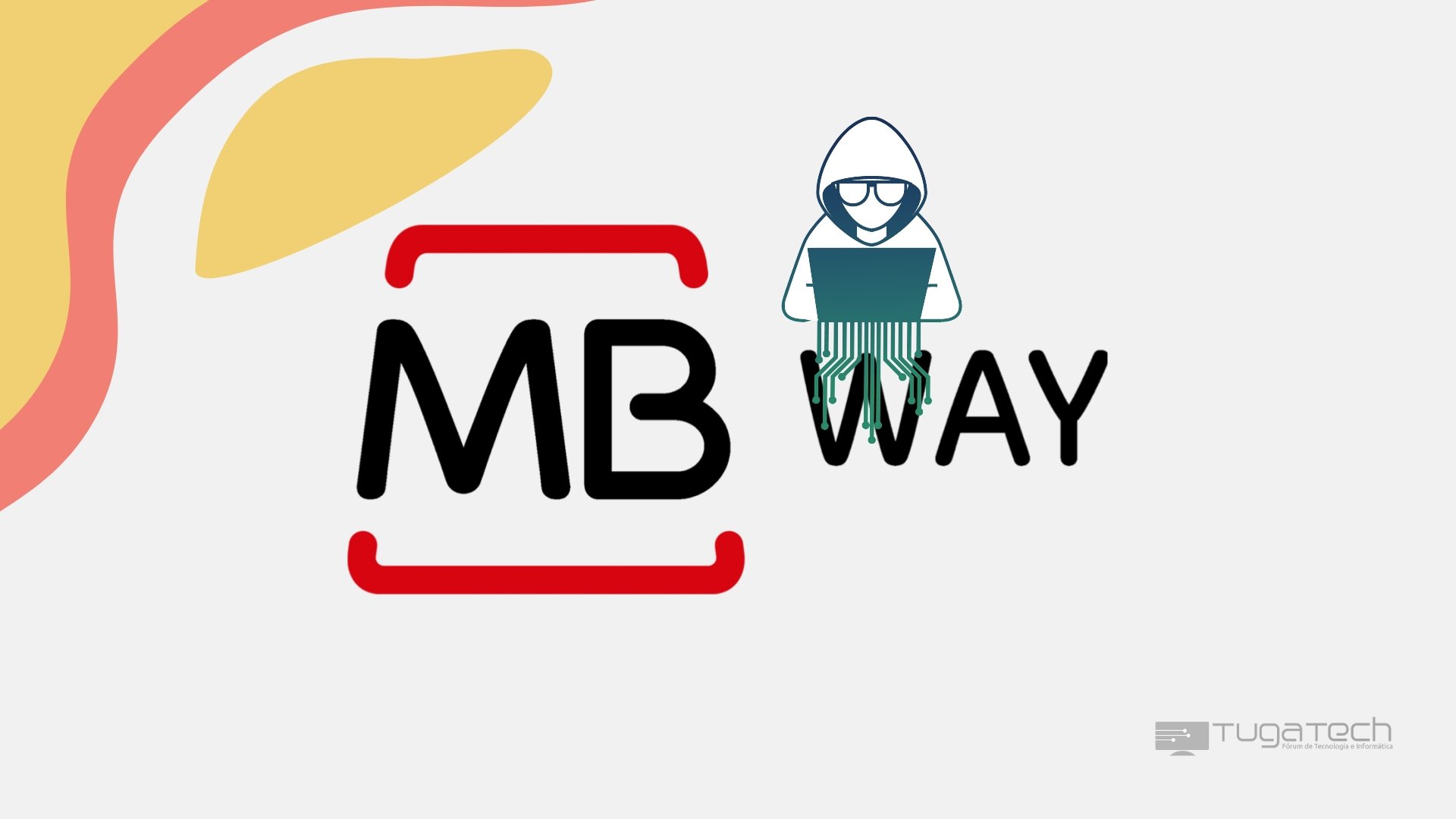 MBWay com hacker sobre imagem do logo