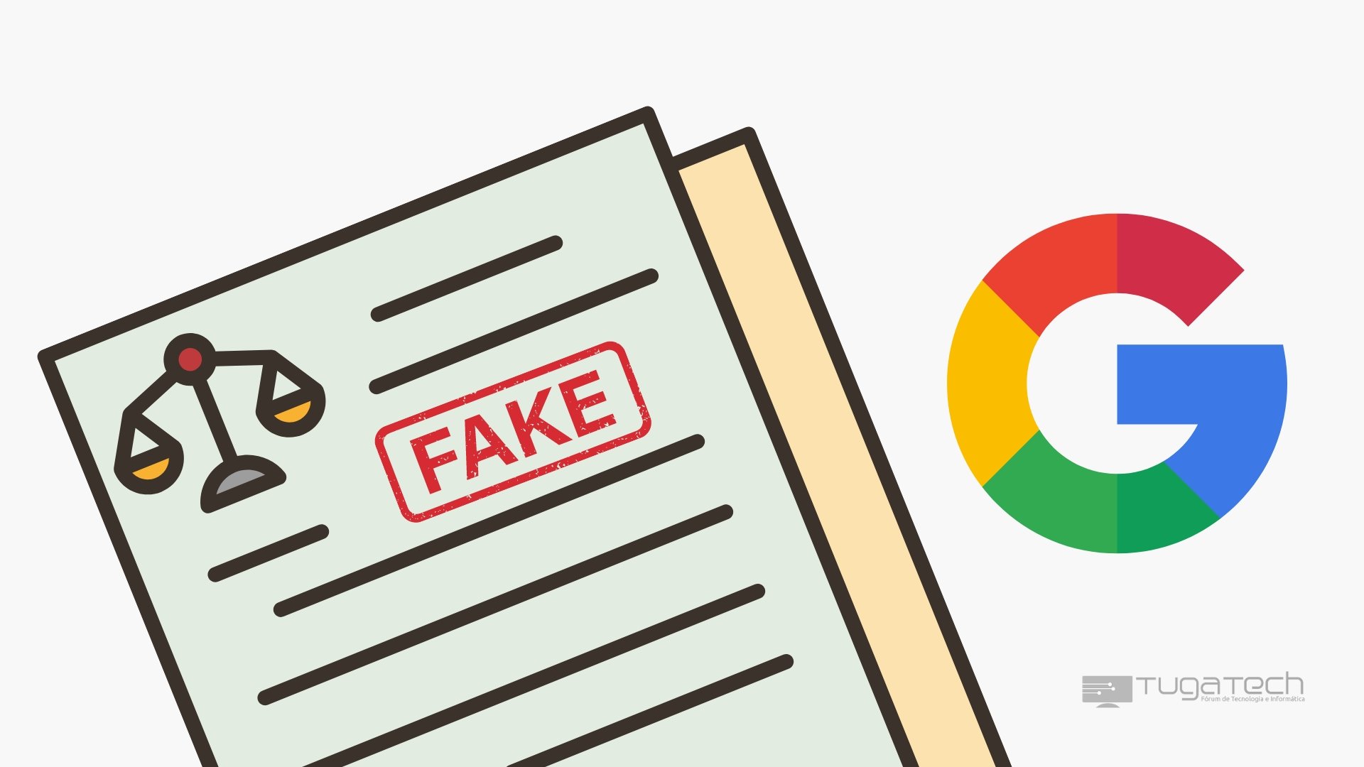 Google sobre queixa judicial falsa