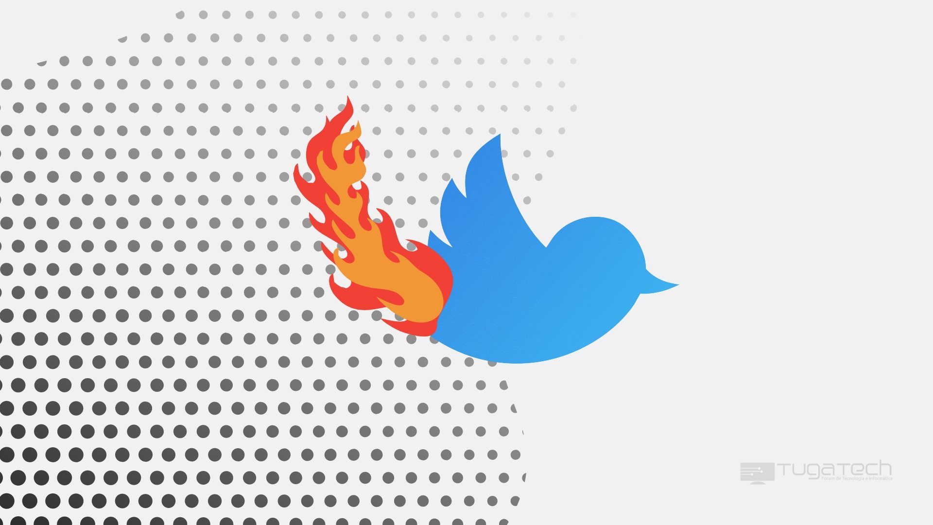 Twitter em chamas e queda