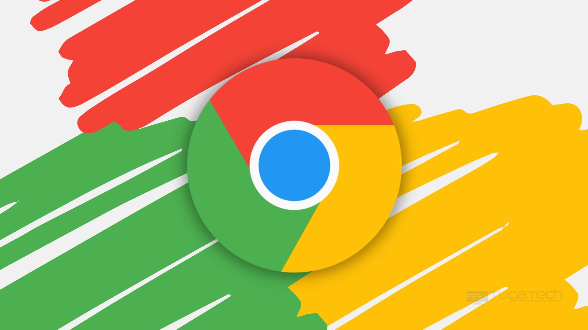 Google Chrome logo colorido