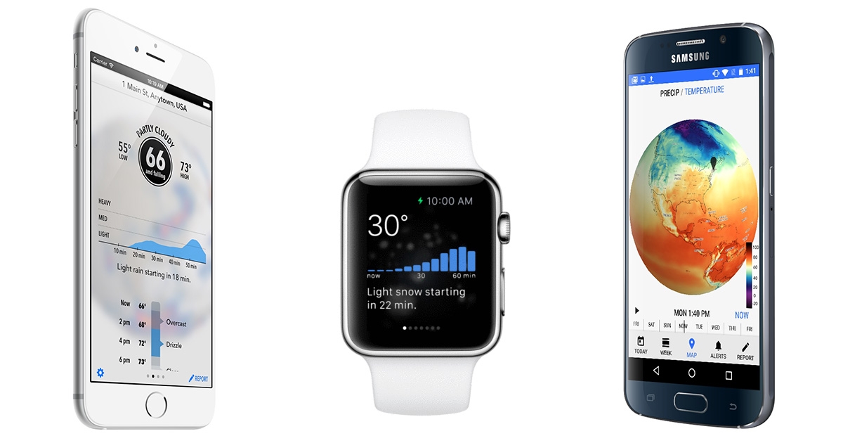 Dark Sky para iOS