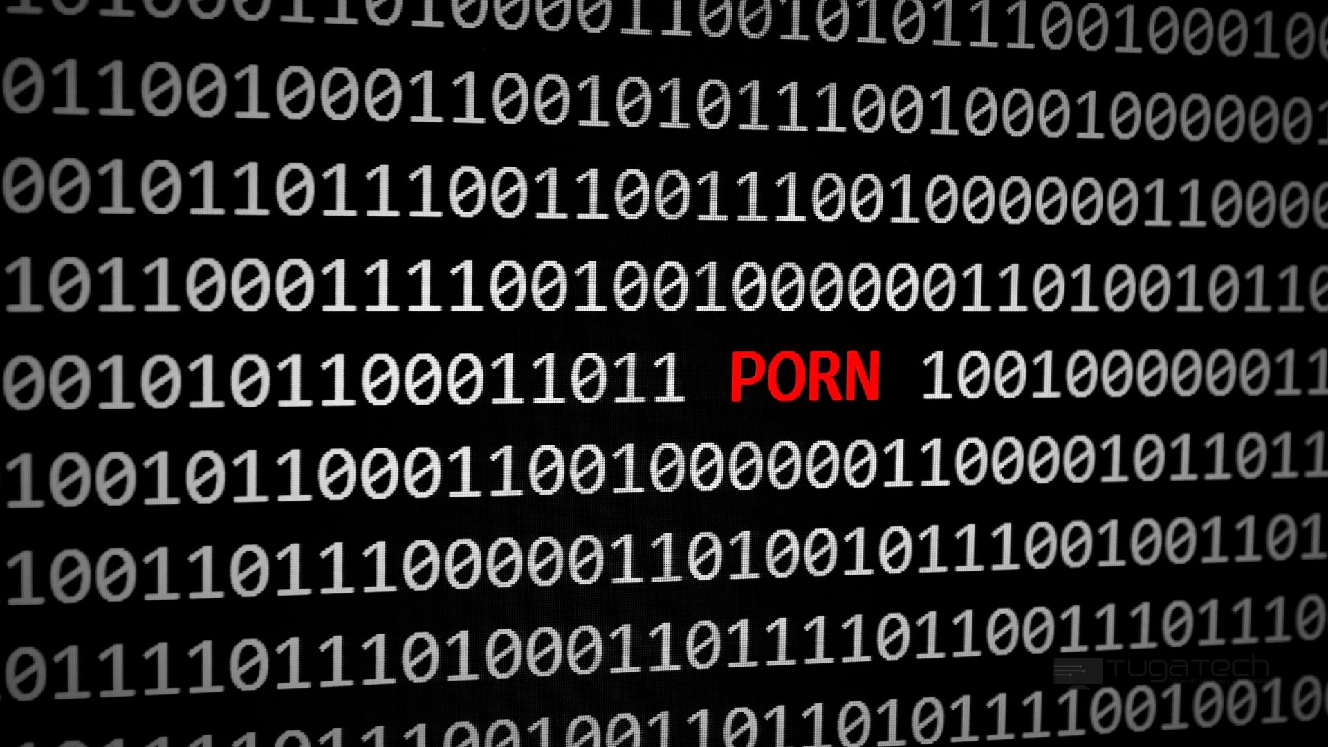 Mensagem Porn sobre código fonte