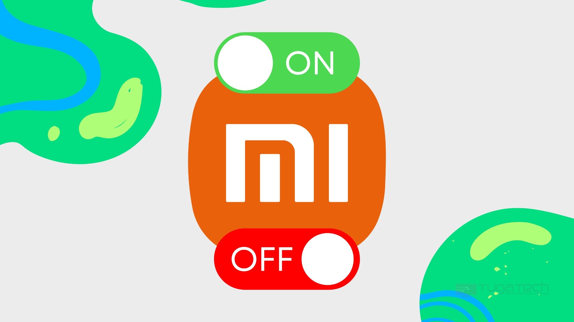 Xiaomi com ligar e desligar