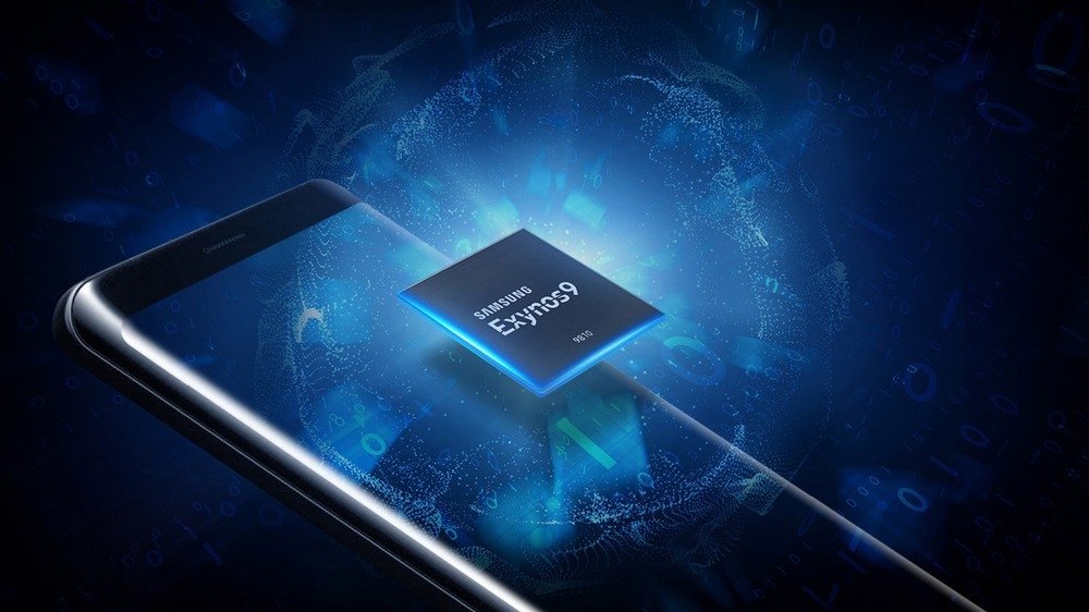 Samsung Exynos chip em smartphone
