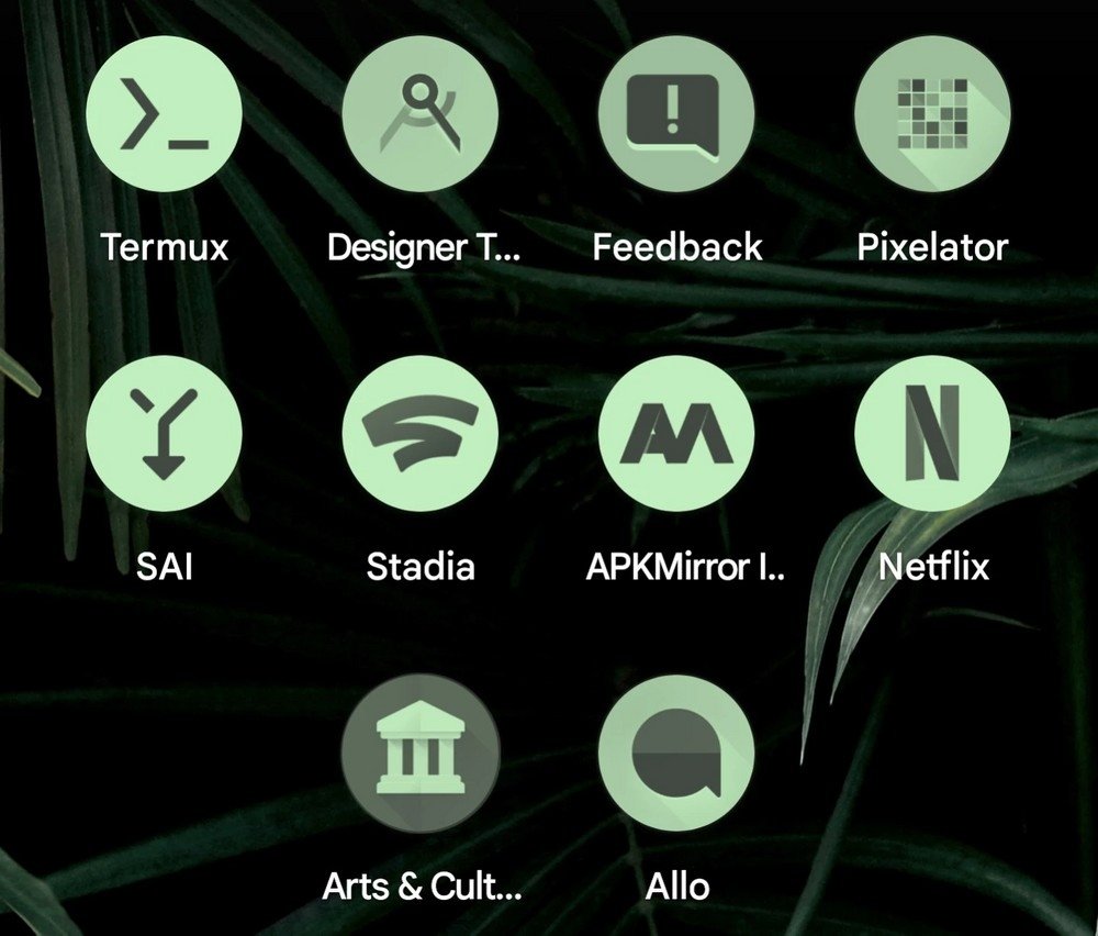novos ícones do android 13