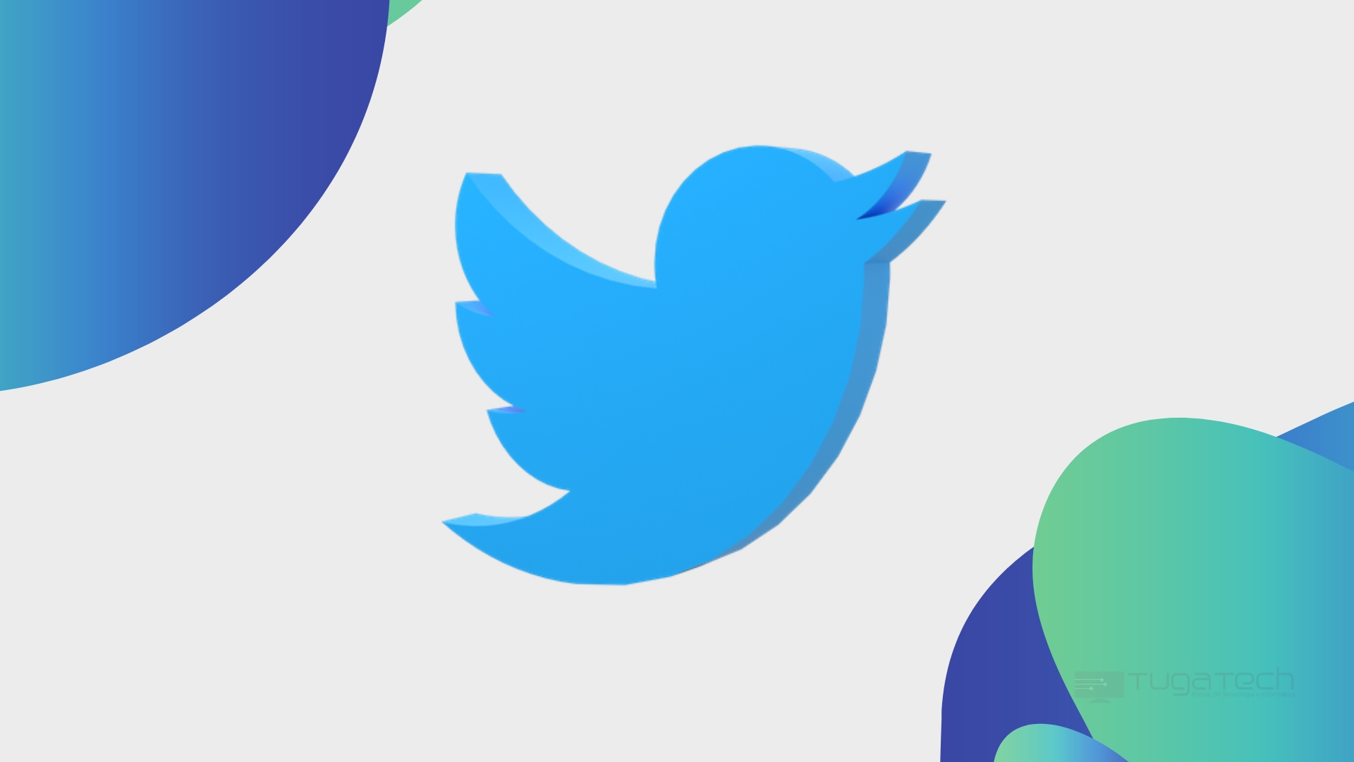 Twitter logo da plataforma