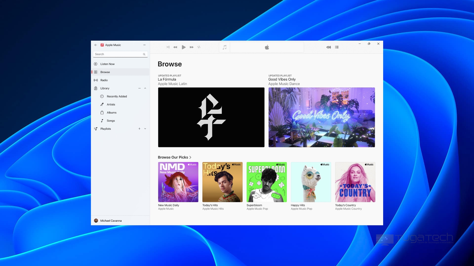 Apple Music no Windows