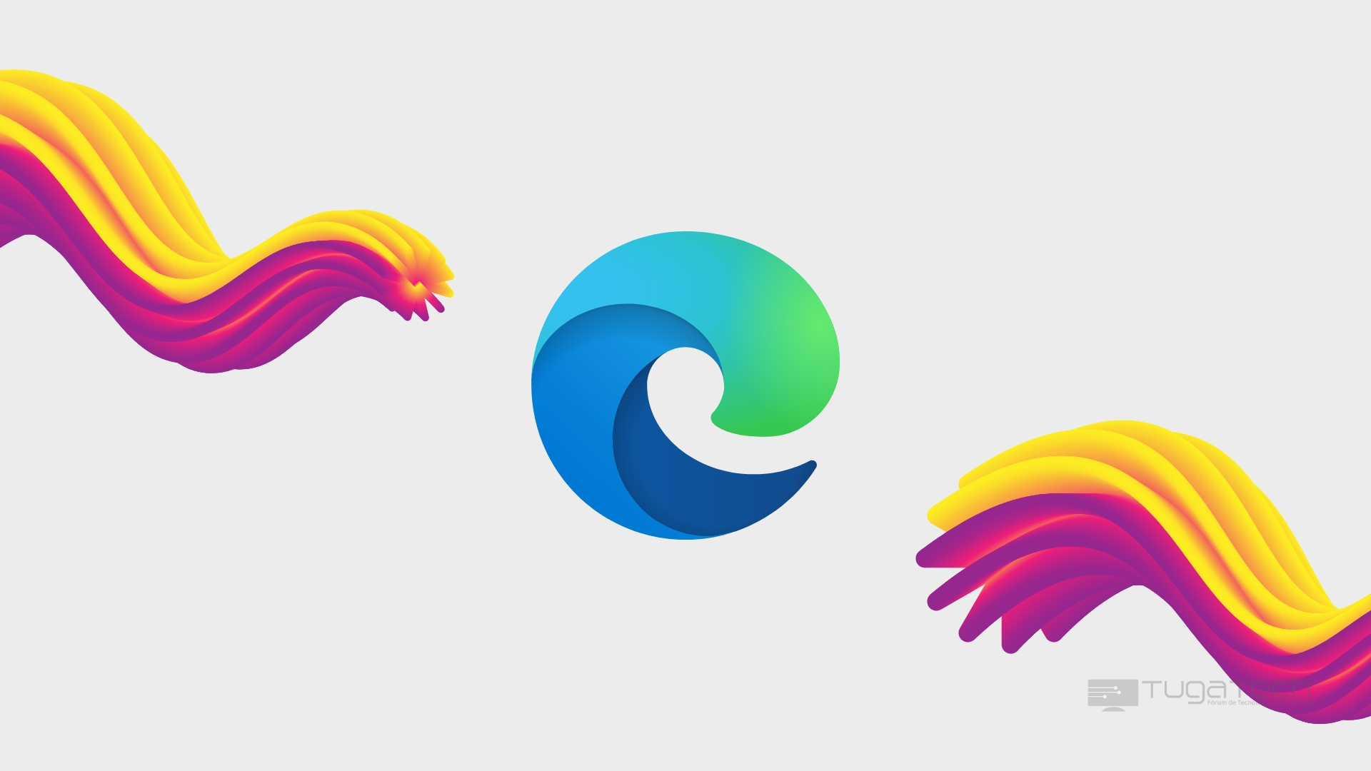 Microsoft Edge logo do navegador