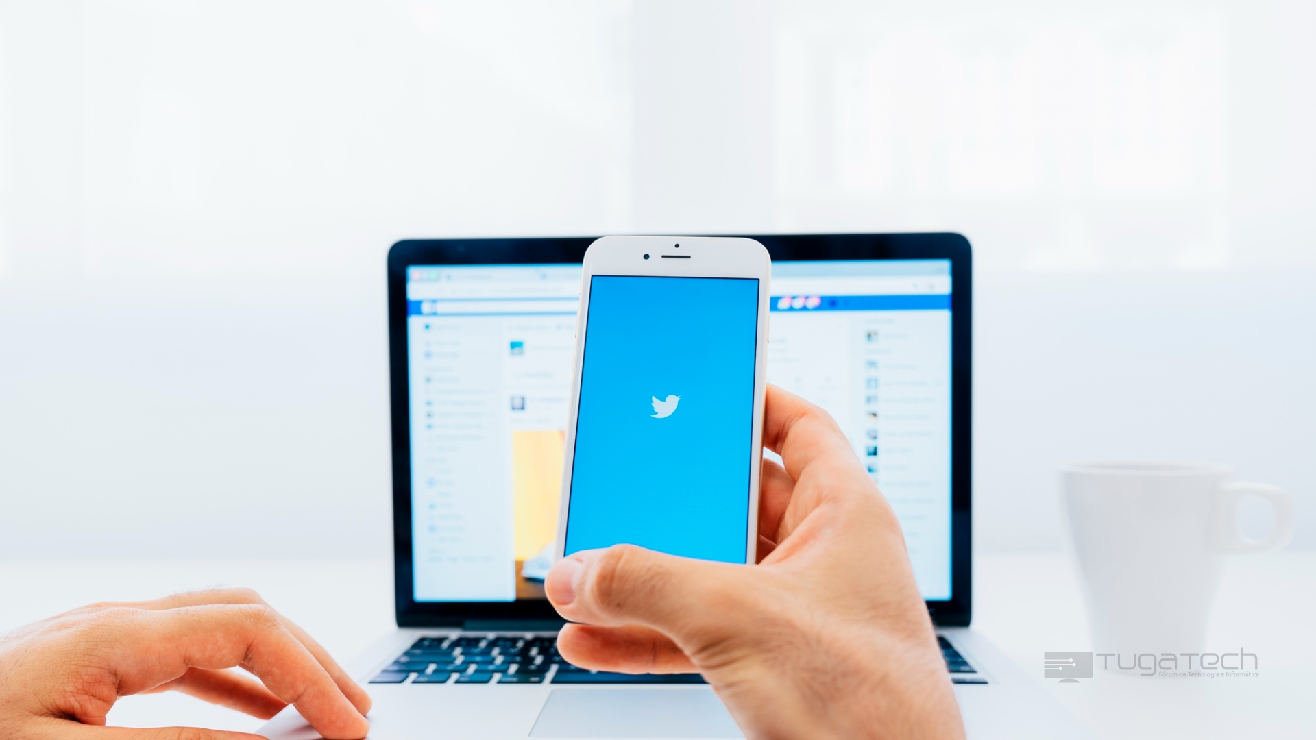 Twitter sobre iPhone