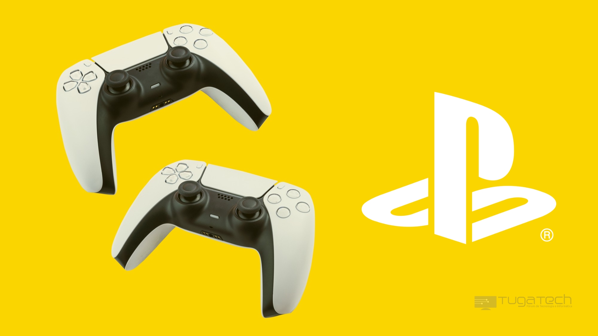 comandos da PS5 com logo da consola