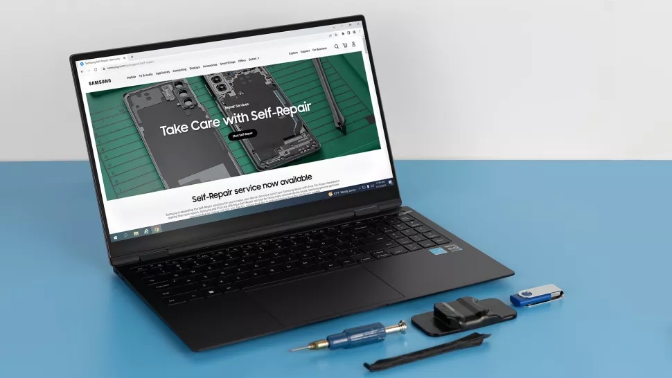 Samsung galaxy book reparação