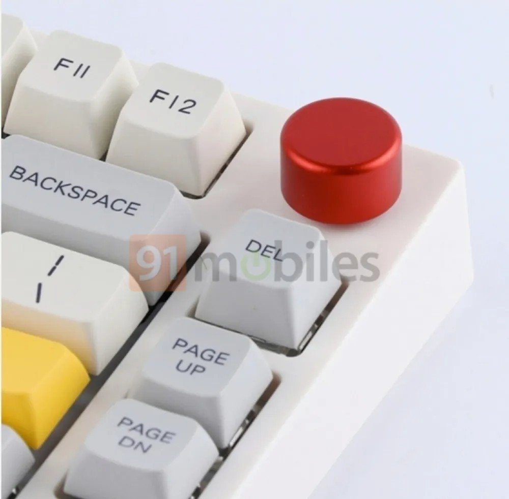 imagem do teclado mecânico da Oneplus