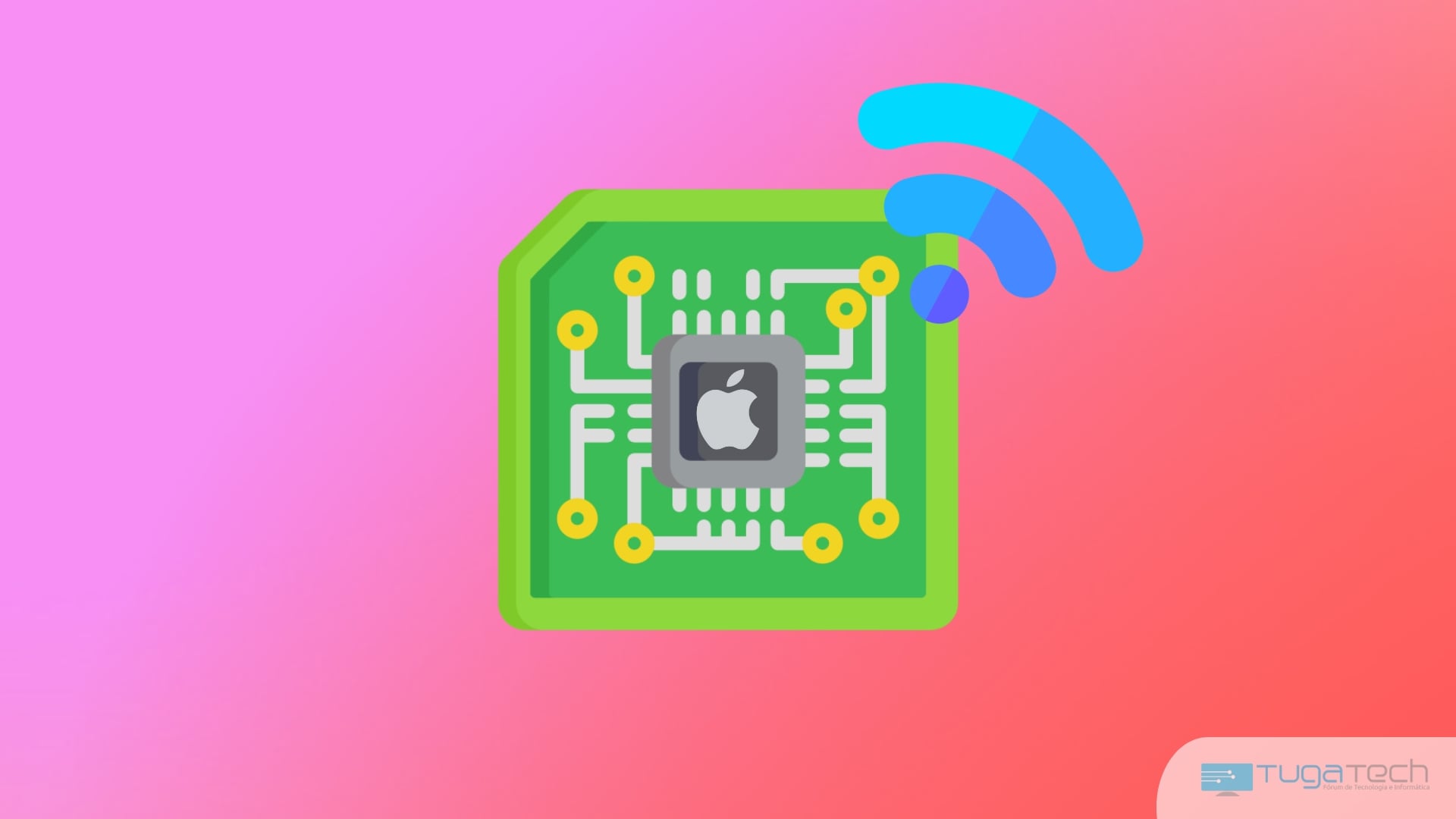 Apple wi-fi dedicado chip