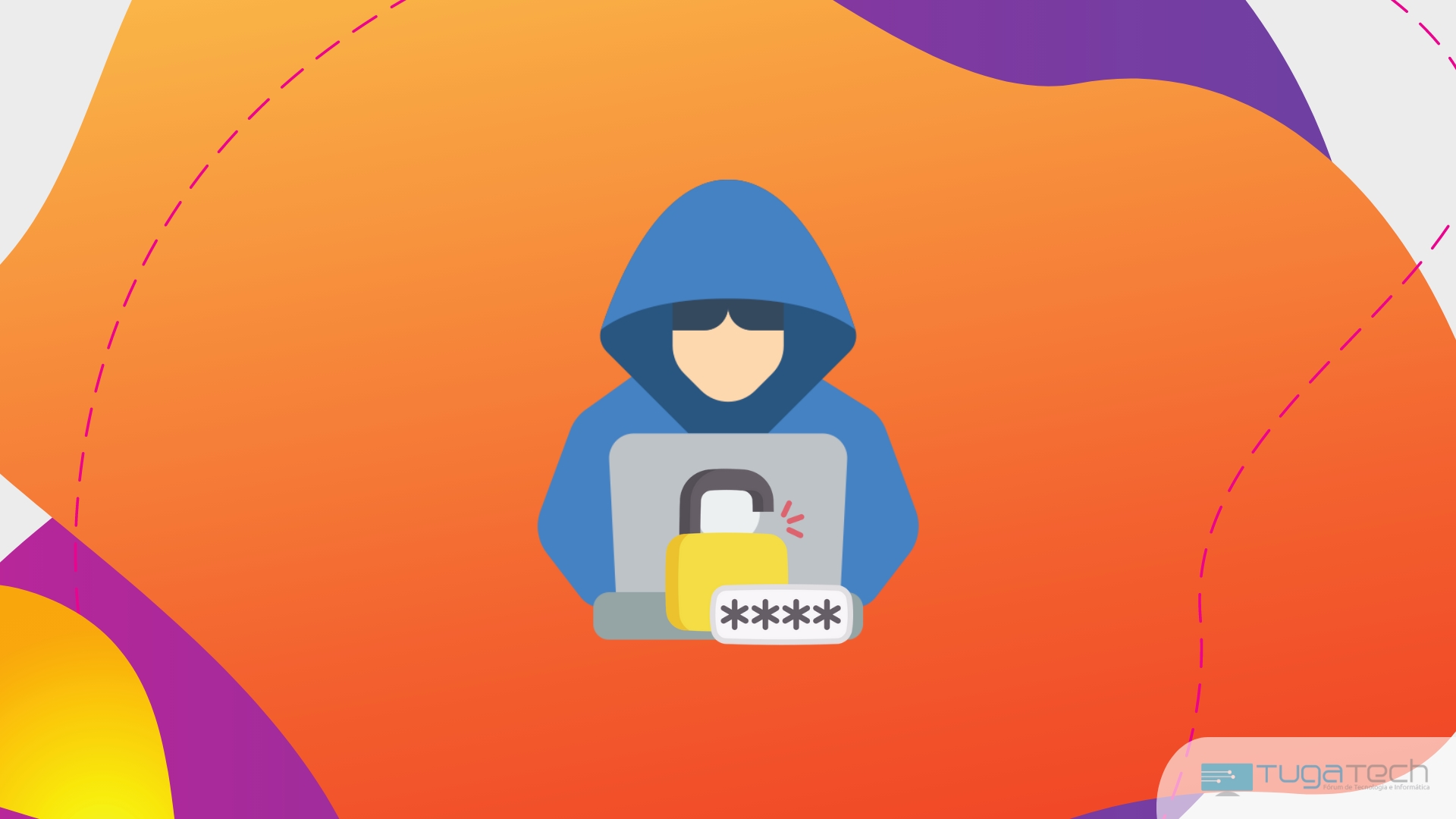 Hacker sobre gestor de senhas