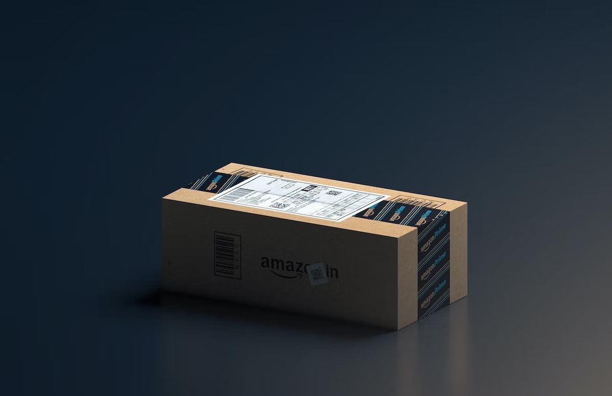 Caixa da Amazon fechada