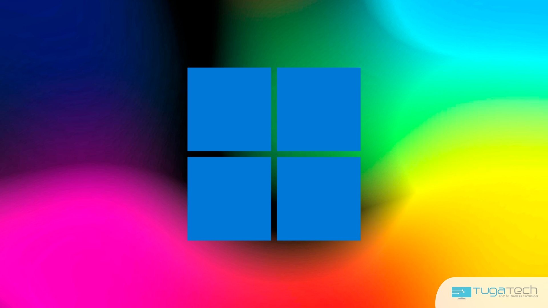 Windows 11 com fundo RGB