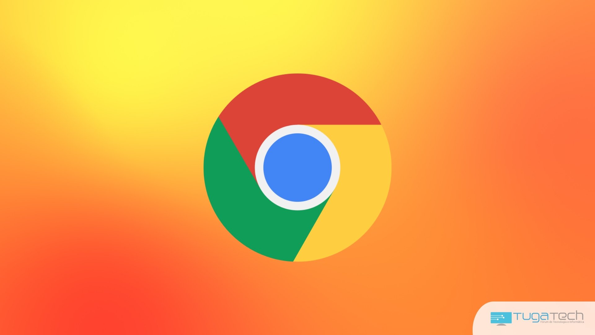 Google Chrome logo da aplicação