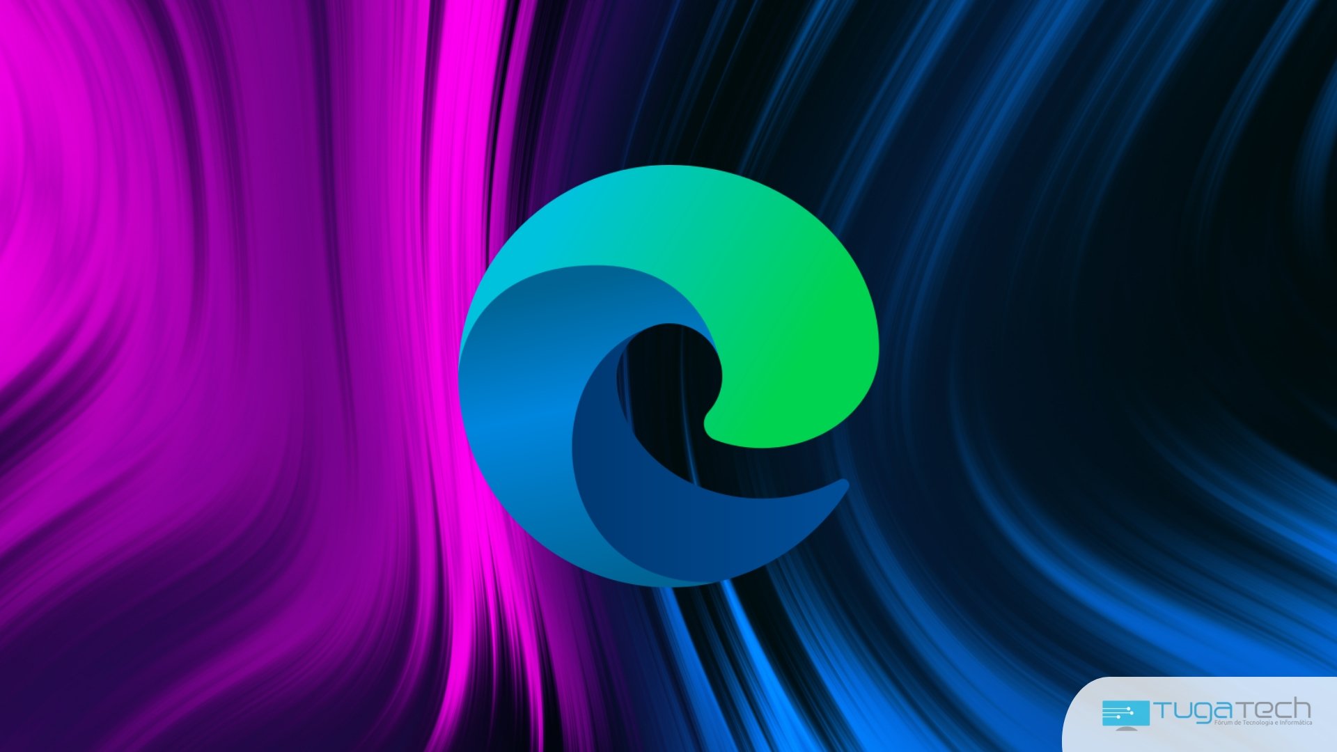 Microsoft Edge logo do navegador