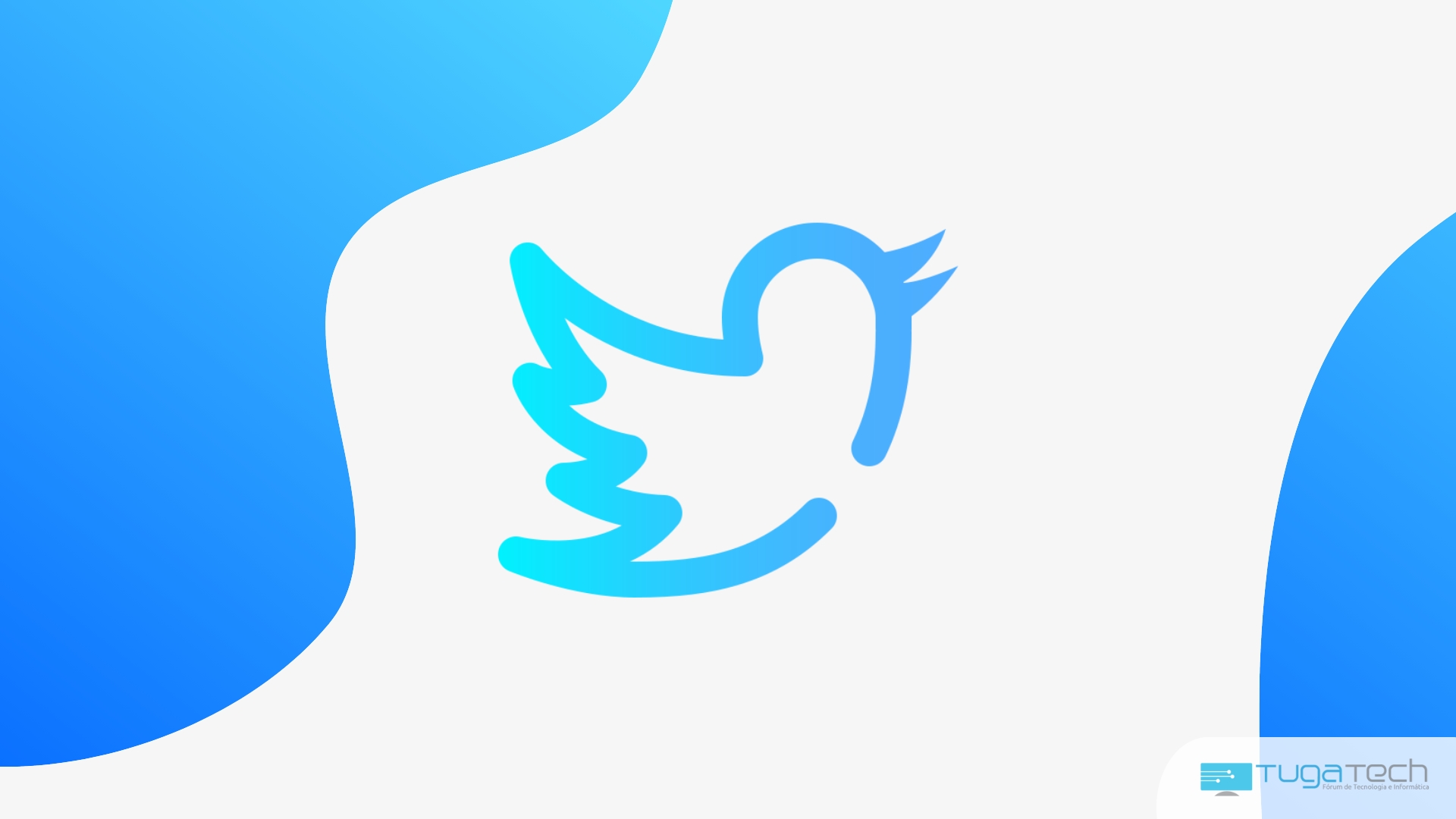 Twitter logo da plataforma
