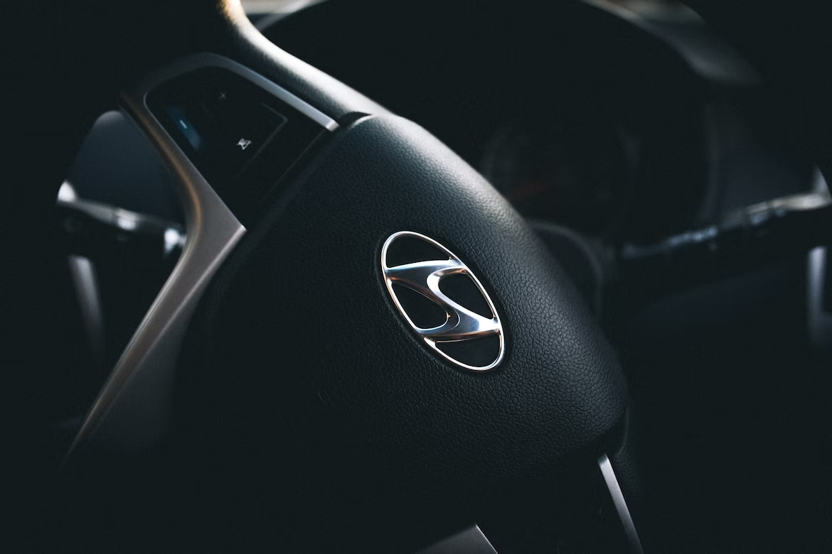 Hyundai volante de veiculo