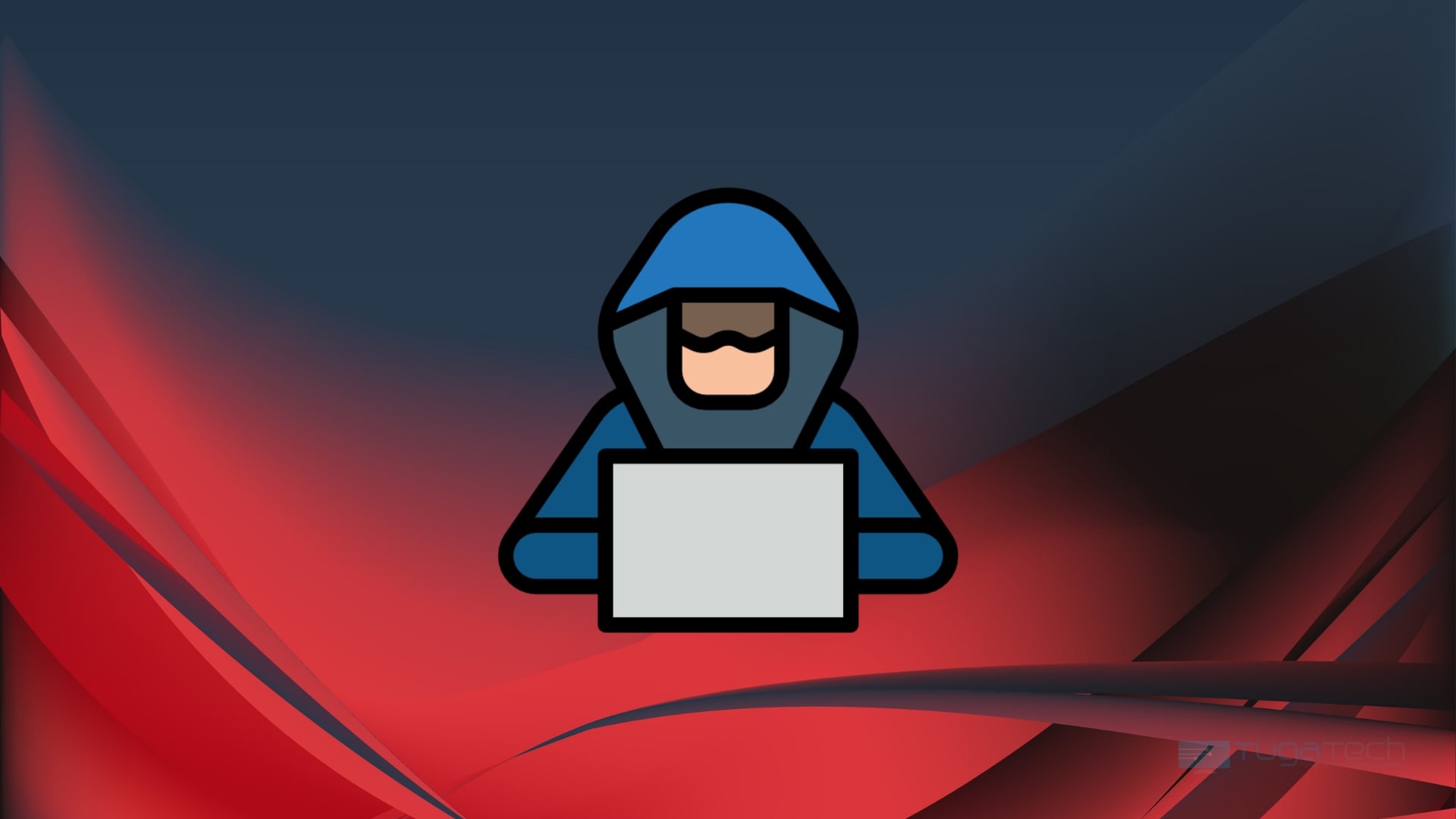 Burla digital com hacker em destaque