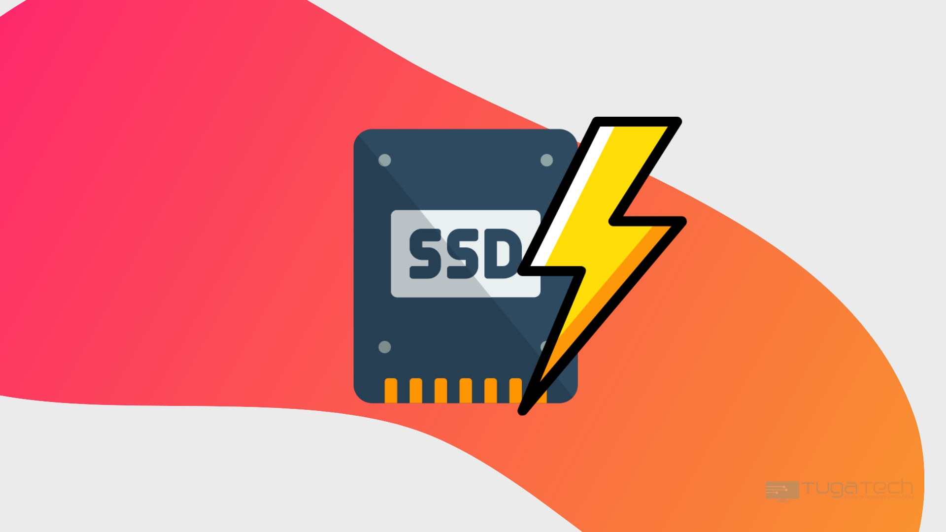 Disco NVMe com flash