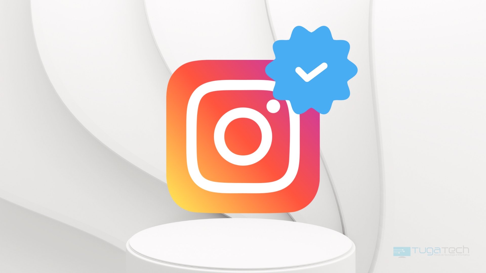 Instagram com selo de verificação