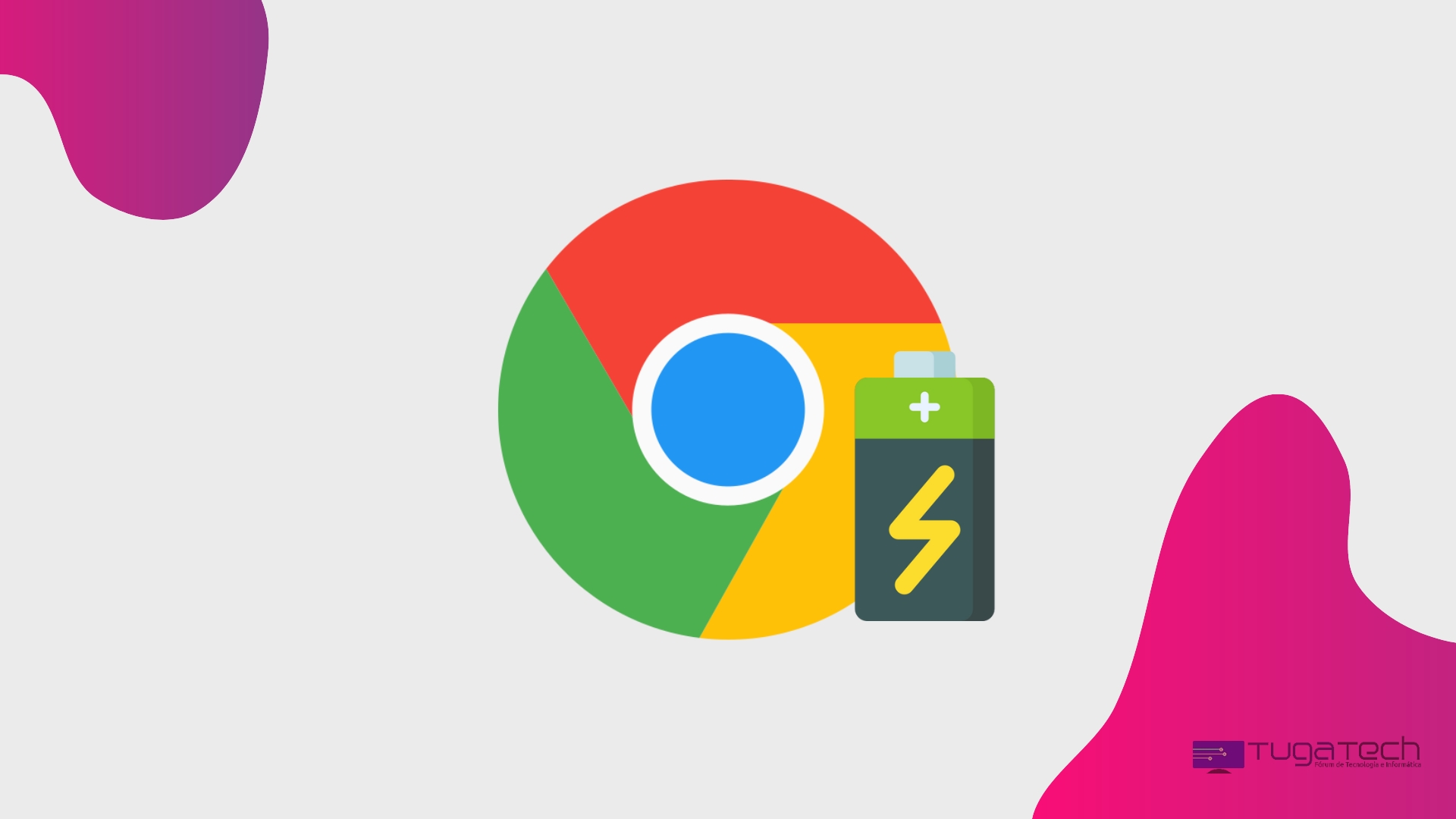Google Chrome com bateria