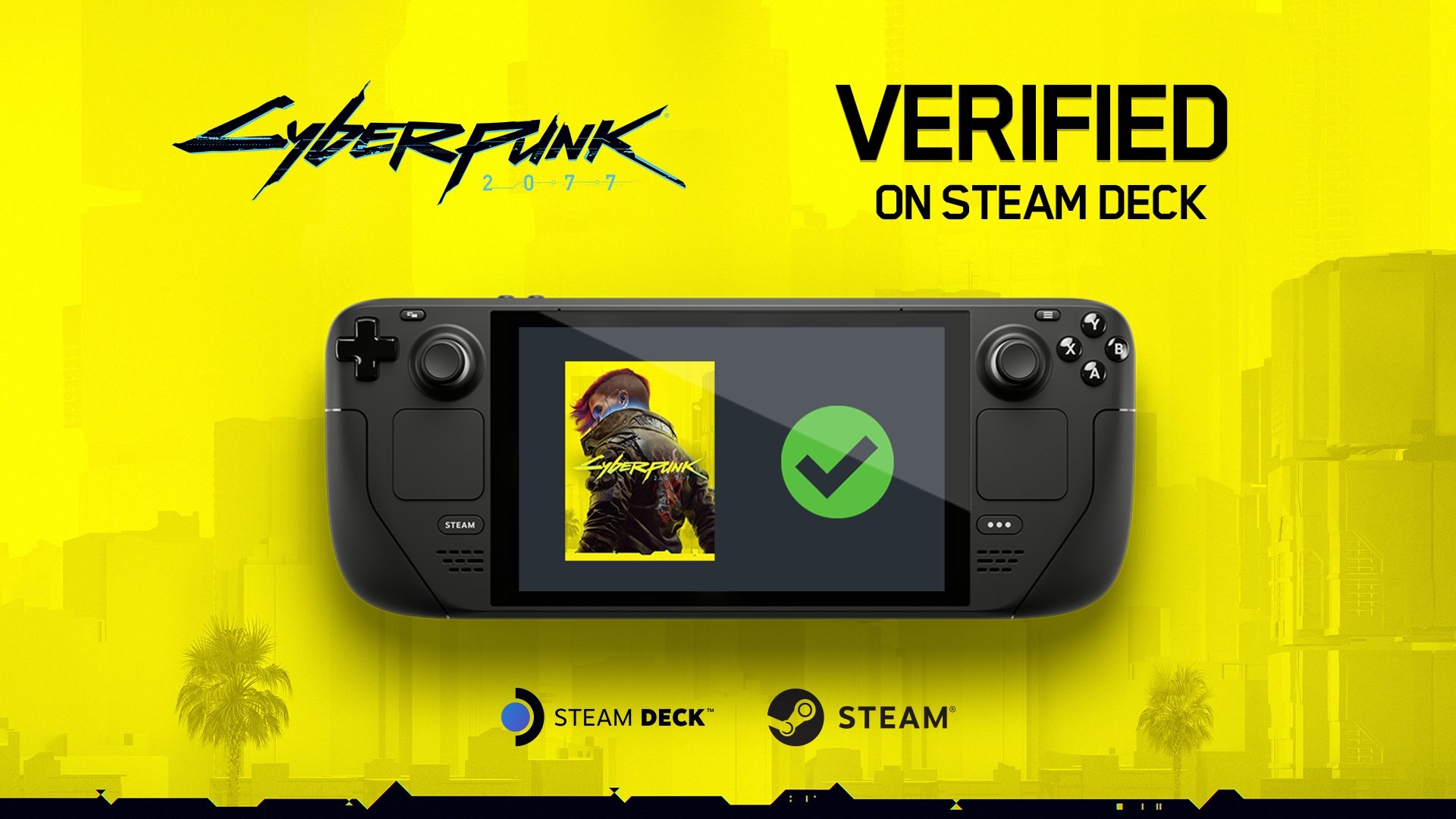 CyberPunk 2077 na Steam Deck